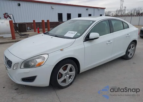 2012 Volvo S60 T5 from USA, damaged, VIN YV1622FS8C2080627